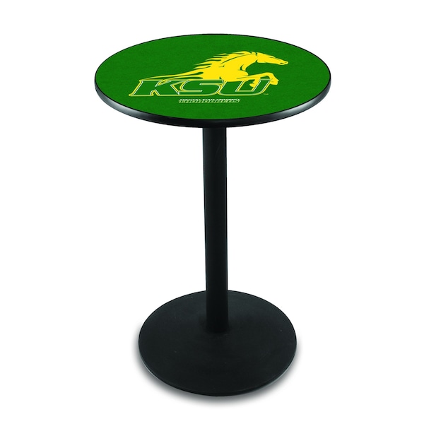 42" Blk Wrinkle Kentucky State University Pub Table